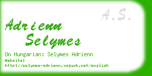 adrienn selymes business card